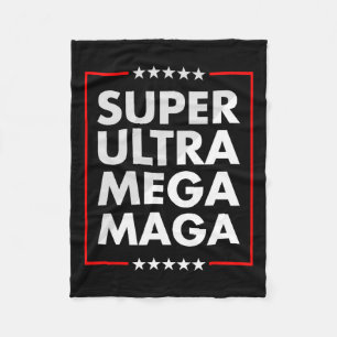 Couverture Polaire Ultra Mega Maga Trump partisan libéral Républicain
