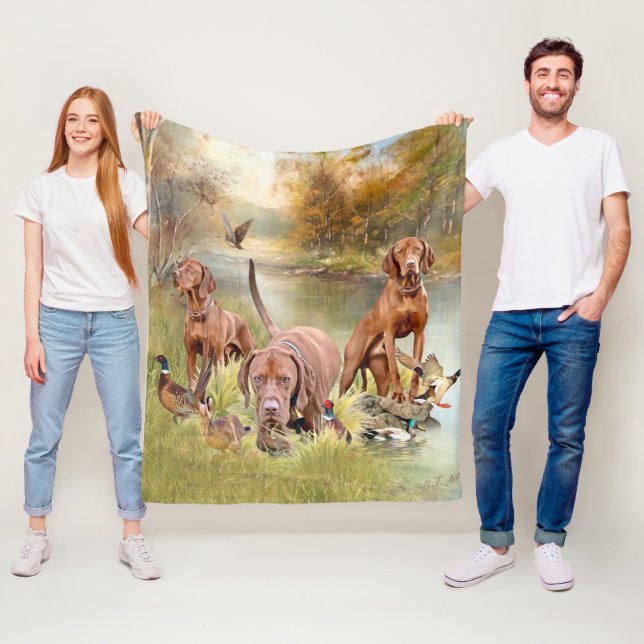 Couverture Polaire Un aristocrate polyvalent dans la Vizsla hongroise (En situation)