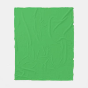 Couverture Polaire un arrière - plan vert avec une bordure blanche