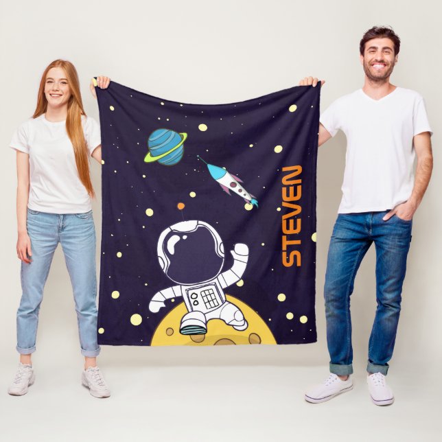 Couverture Polaire Un astronaute spatial flotte dans l'espace (En situation)