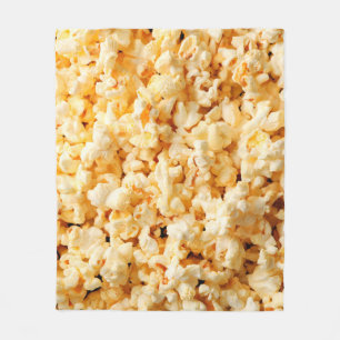 Couverture Polaire Un bon popcorn sur tout l'arrière - plan. Nourritu