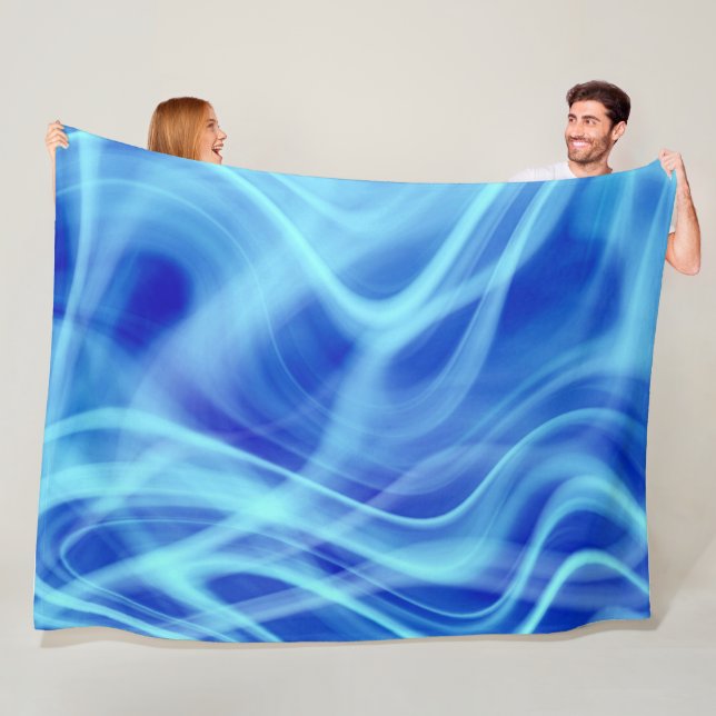 Couverture Polaire Un brouillard bleu mystique (En situation)