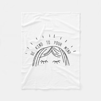 Couverture Polaire Un cadeau de sensibilisation à votre santé mentale