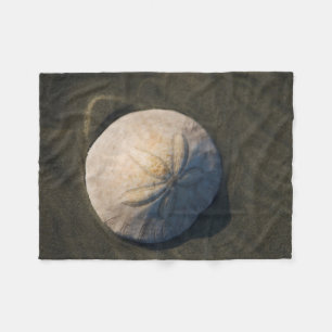 Couverture Polaire Un dollar de sable sur la plage