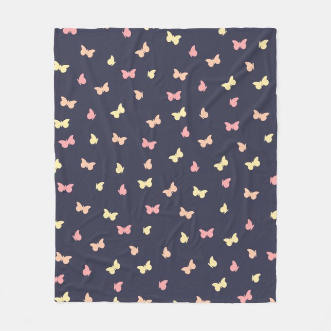 Couverture Polaire Un flottement des papillons (Devant)