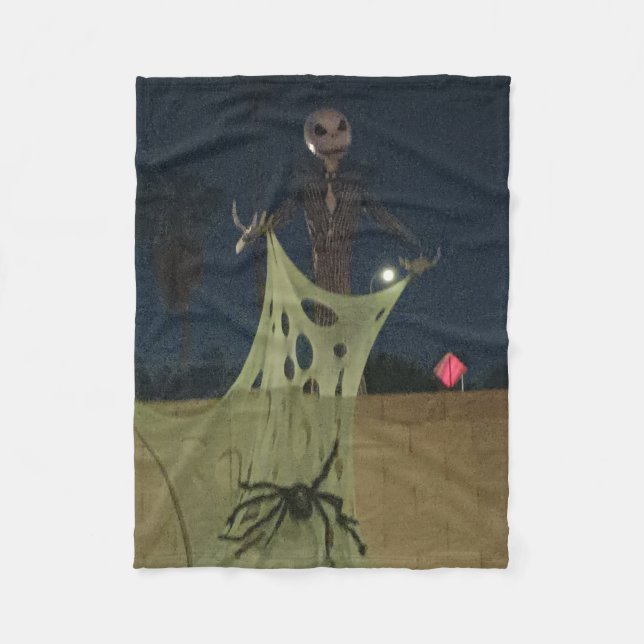 Couverture Polaire un Halloween confortable (Devant)