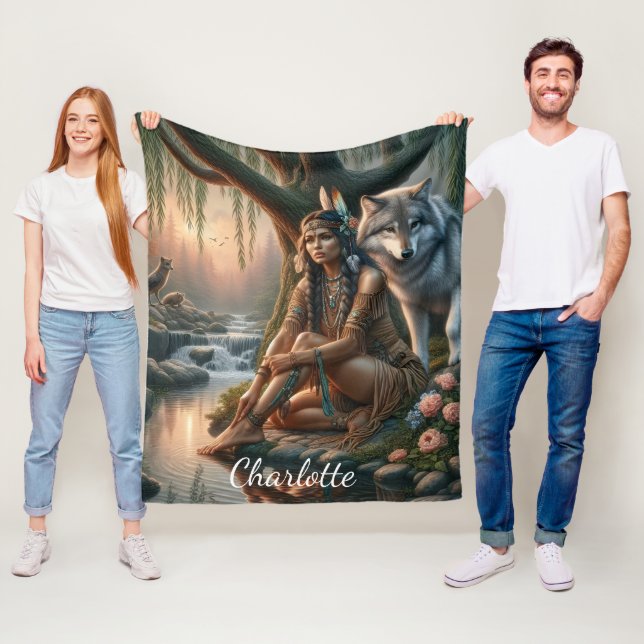 Couverture Polaire Un lien paisible avec la nature (En situation)