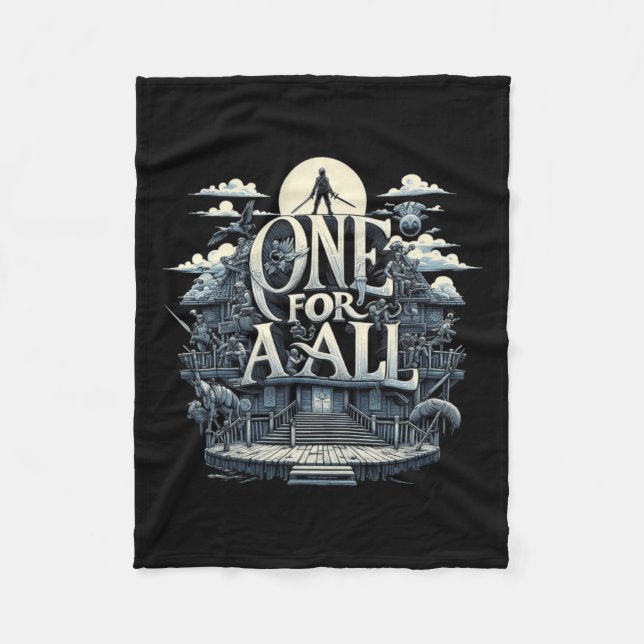 Couverture Polaire Un Pour Tous Embrasser L'Unité Dans Un Monde De (Devant)