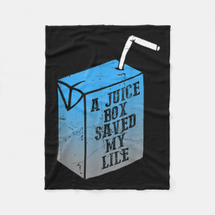 Couverture Polaire Une boîte à jus m'a sauvé la vie T1d Sensibilisati