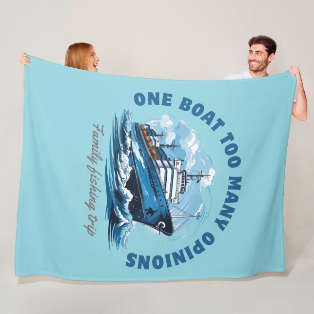 Couverture Polaire Une embarcation pour trop d'avis, Sortie de pêche  (En situation)