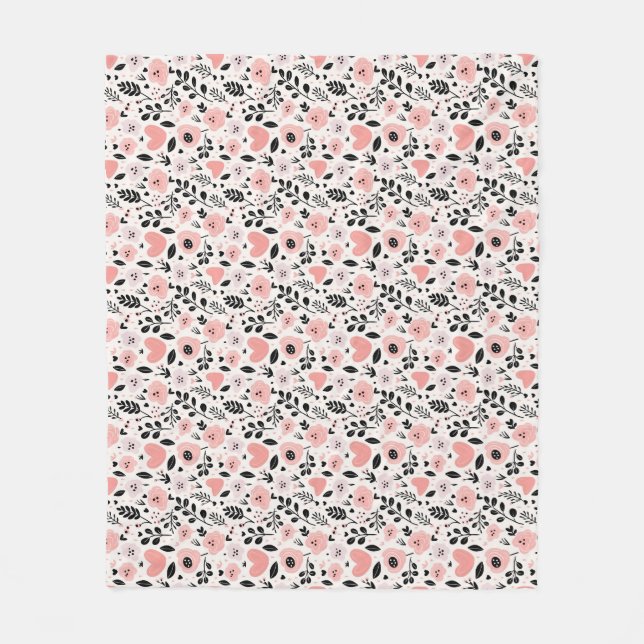 Couverture Polaire Une Fleur Fleurit Pour Sa Propre Joie (Devant)