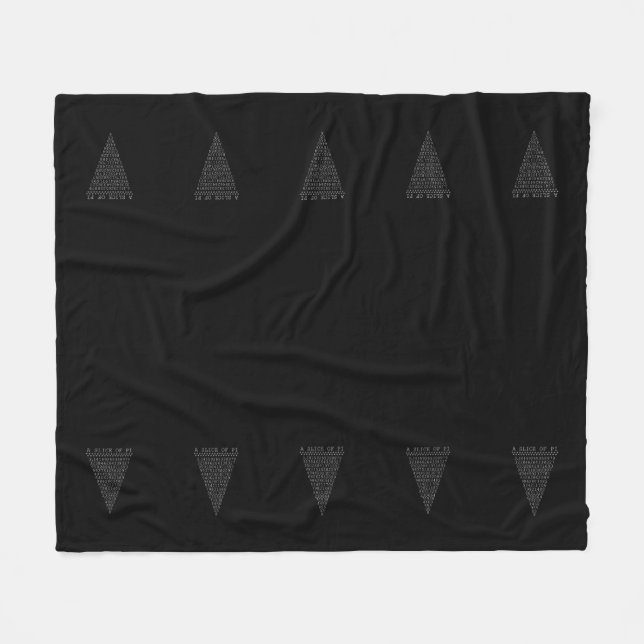 Couverture Polaire Une tranche du triangle Pi (Devant (Horizontal))