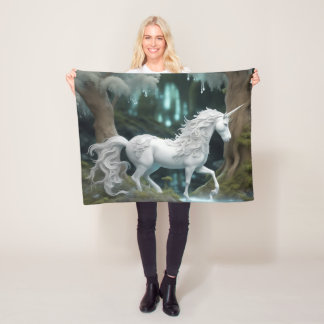 Couverture polaire Unicorn, 30 po x 40 po