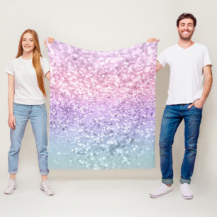 Couverture Polaire Unicorn Girls Parties scintillant #1 #shiny #paste