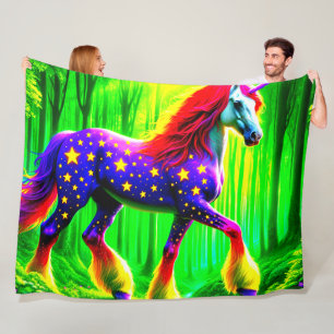 Couverture Polaire Unicorne