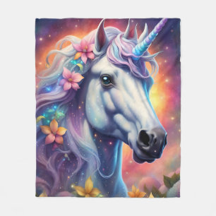 Couverture Polaire Unicorne