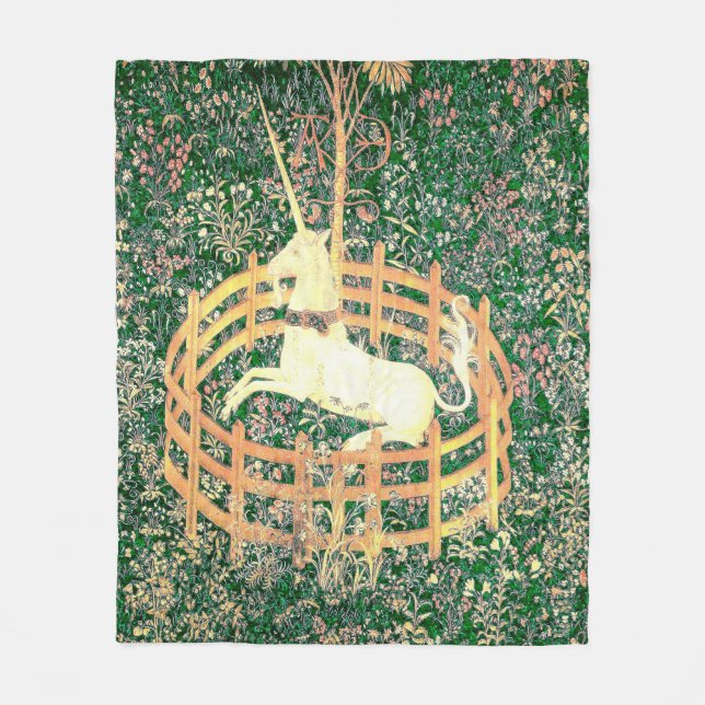 Couverture Polaire Unicorne En Captivité (Devant)