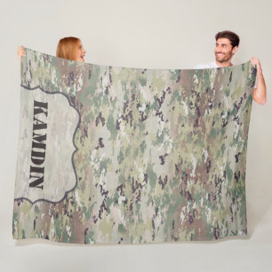 Couverture Polaire Uniforme personnalisé de l'armée OCP Camo de jet