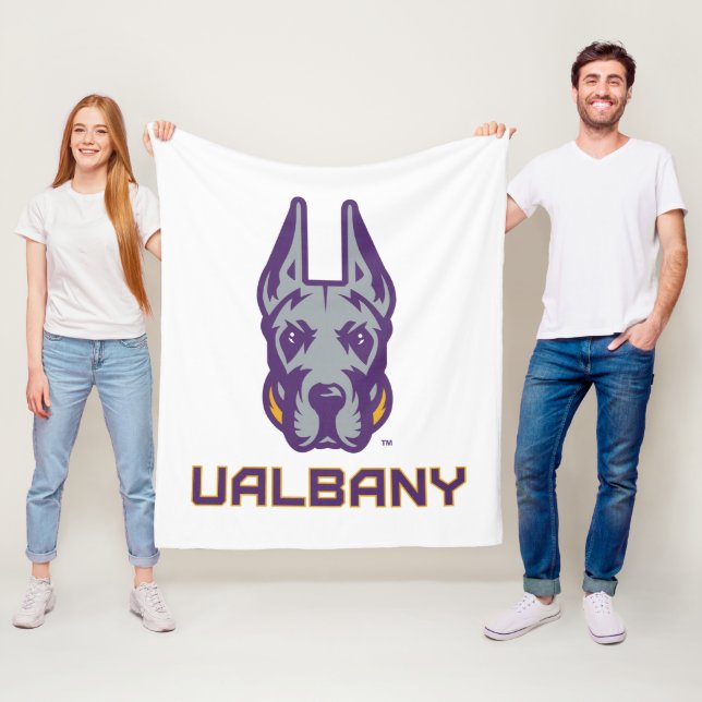 Couverture Polaire Université d'Albany Great Danes (En situation)