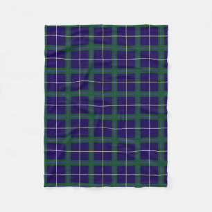 Couverture Polaire Université d'Oxford Tartan