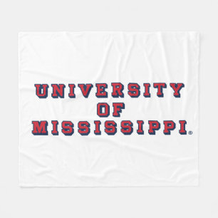 Couverture Polaire Université du Mississippi Type de bloc