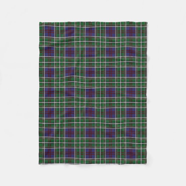 Couverture Polaire Université Strathclyde Tartan (Devant)