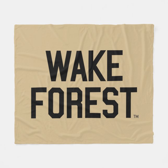 Couverture Polaire Université Wake Forest | Wake Forest (Devant (Horizontal))