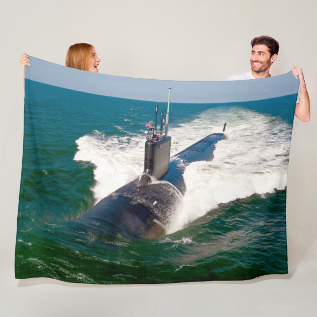 COUVERTURE POLAIRE US FAST ATTACK SOUS-MARINE - SSN-781 (En situation)
