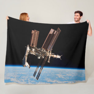 COUVERTURE POLAIRE US SPACE SHUTTLE ENDEAVOR ET ISS