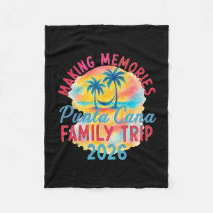 Couverture Polaire Vacances d'été Famille Punta Cana Vacances 2026 Ma
