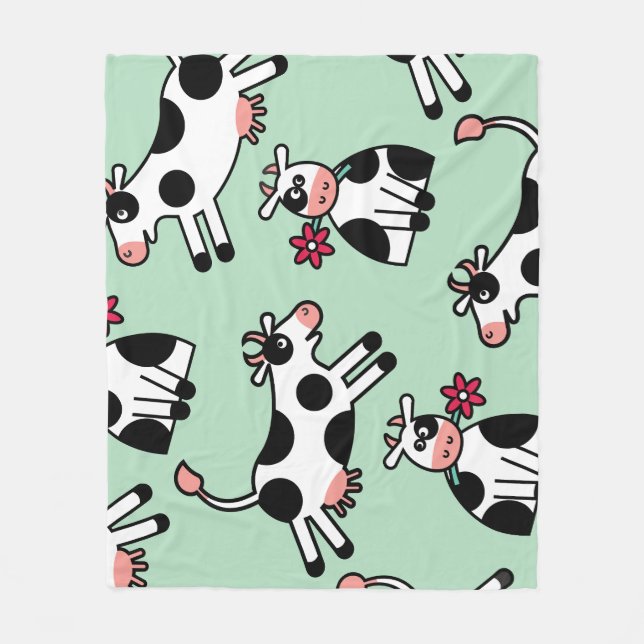 Couverture Polaire Vache Lolailo 22 (Devant)