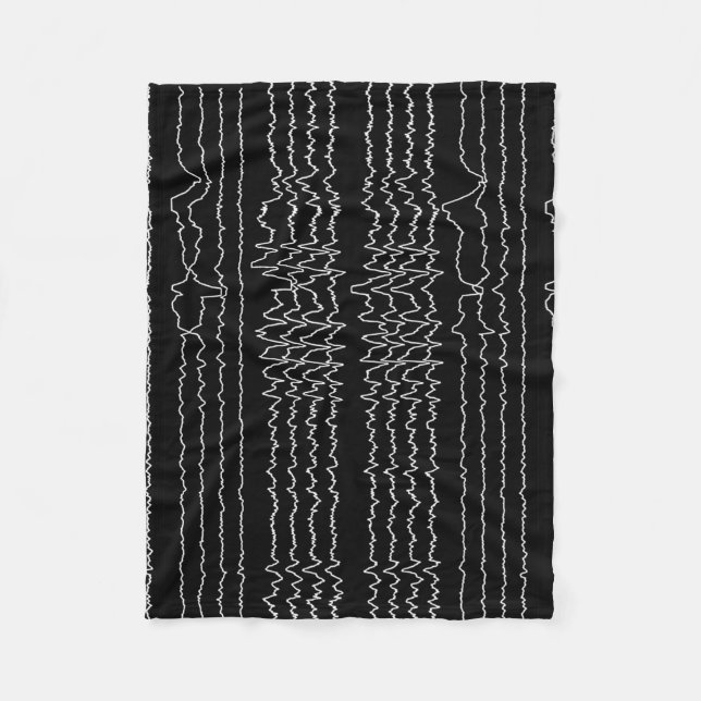 Couverture Polaire Vague de sommeil de rem (Devant)