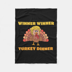 Couverture Polaire Vainqueur de Trump Dîner turc Dîner Turquie Thanks