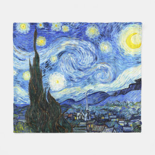 Couverture Polaire Van Gogh Starry Night Impressionism Fleece Blanket