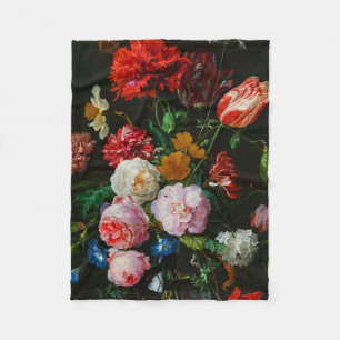Couverture Polaire Vase de verre avec des fleurs