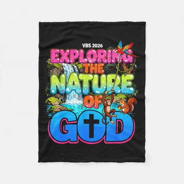 Couverture Polaire VBS 2026 Explorer la nature de Dieu Vacances (Devant)