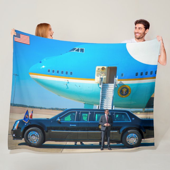 Couverture Polaire VC-25A (747-200B) et "THE BEAST" (En situation)