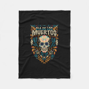 Couverture Polaire Vector day of the dead (dia de los muertos) sucre