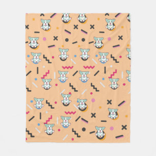 Couverture Polaire Vector de Dog Seamless