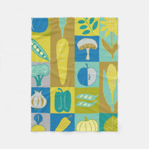 Couverture Polaire Veggie Blocks II