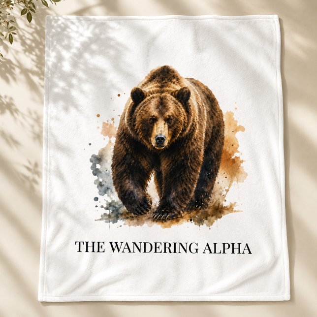 Couverture Polaire Veilleuse Alpha Fireside Style de détente (Créateur téléchargé)