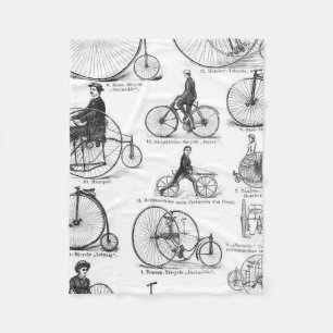 Couverture Polaire Vélo à grande roue Penny Farthing