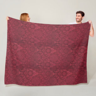 Couverture Polaire Velours embouteillé de l'Vintage William Morris A
