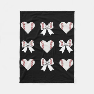 Couverture Polaire Vendre Mère Coeur avec Coquette Bow Fête des Mères