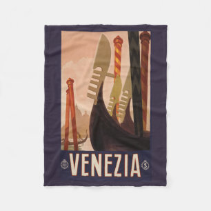 Couverture Polaire Venise (Venise) Italie vintage voyage polaire