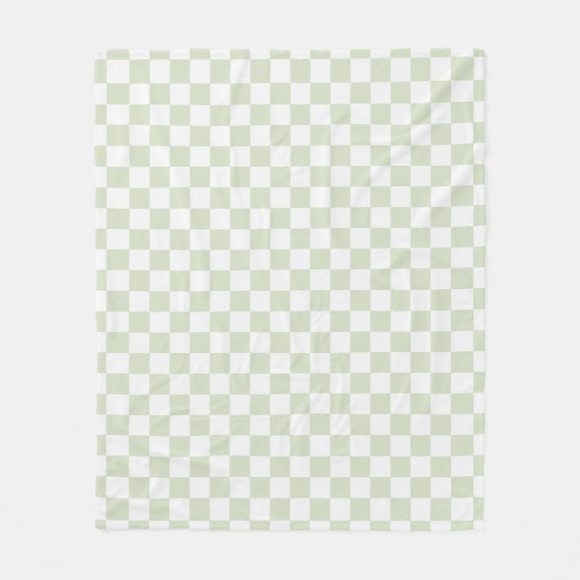 Couverture Polaire Vérification du tableau de bord du Motif Sage Gree (Devant)