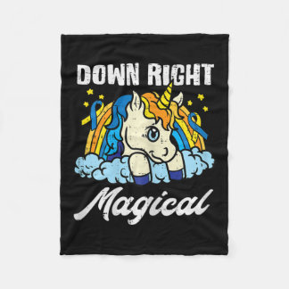 Couverture Polaire Vers la droite Magique Unicorne Vers le bas Sensib