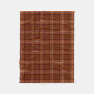 Couverture Polaire Vers le bas tartan d'Irlandais du comté