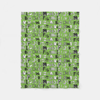 Couverture Polaire Vert ABC