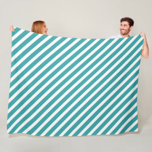Couverture Polaire Vert Blanc Tendance Couleurs Modèle Moderne